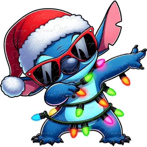 Merry Christmas Stitch 15
