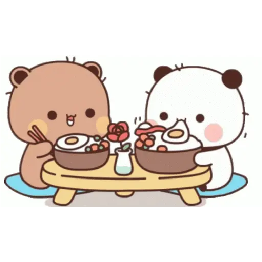 Panda lucu animasi