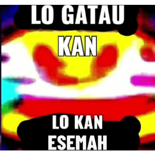 Stiker Absurd Humor Part 2 12