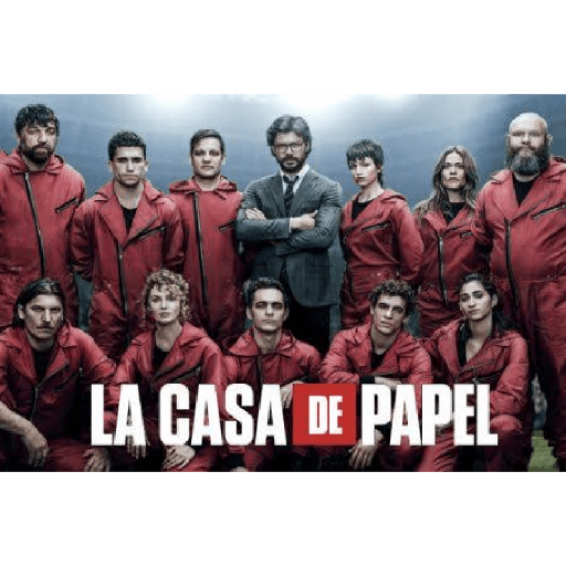 Lá casa de papel