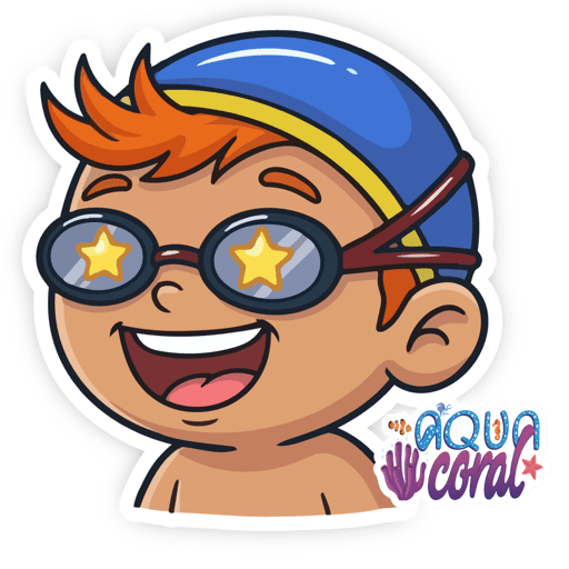 AQUA CORAL EMOJIS  28