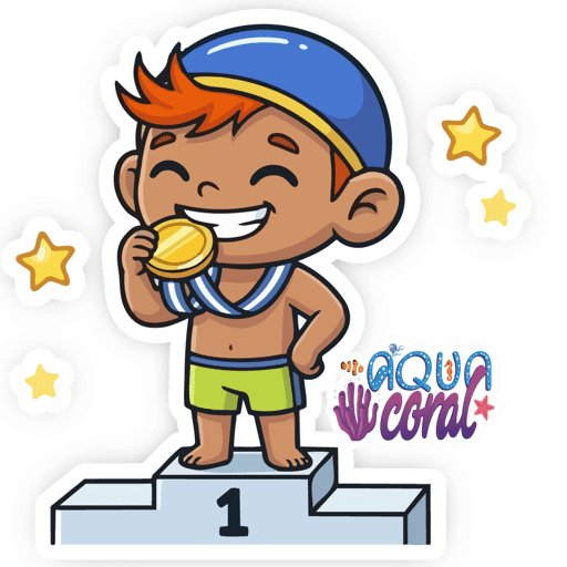 AQUA CORAL EMOJIS  10