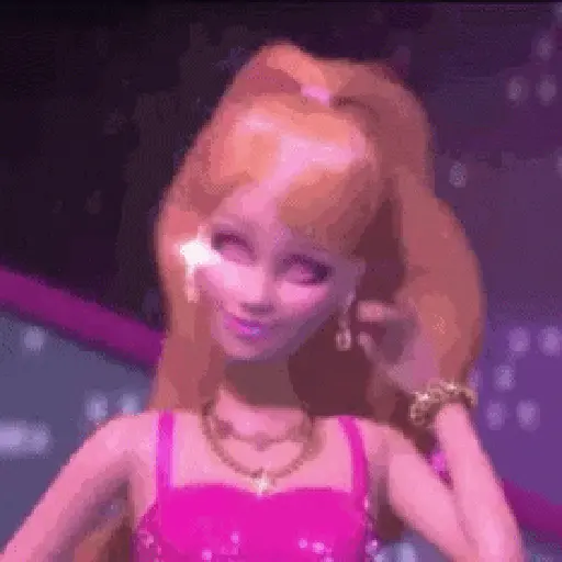 Barbie Animado 🌸🩷 sticker
