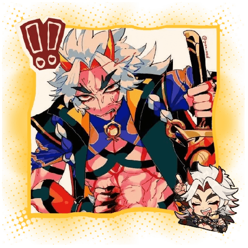 ㅤㅤ✦   Arataki Itto!!! 5