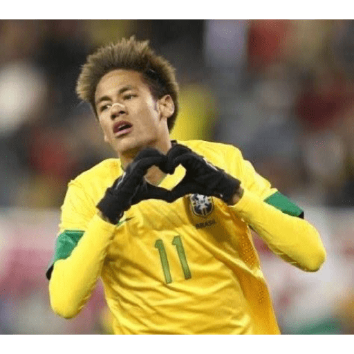Neymar fazendo coração 🫶🏽 7