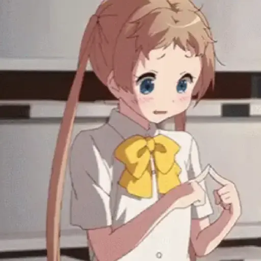 Vergonha corada anime