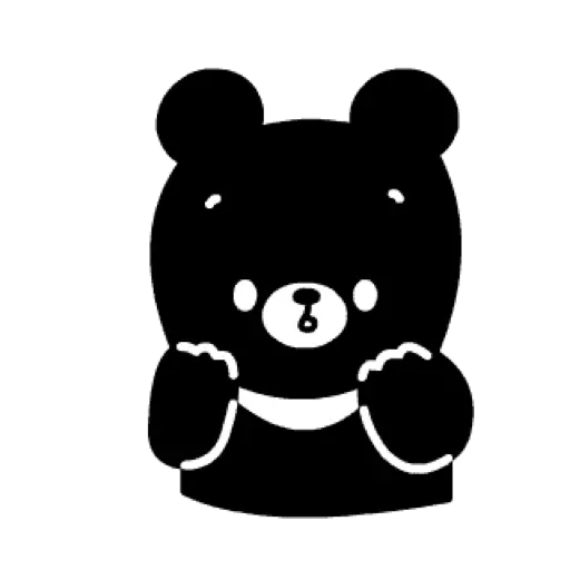 Ositos 🐻‍❄️🐻🐼🖤