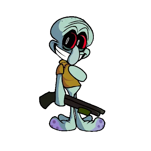 Squidward. 4
