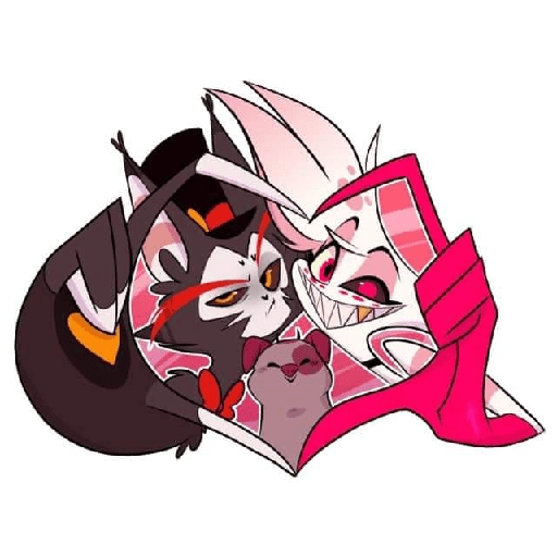 Husk x Angel Dust  2