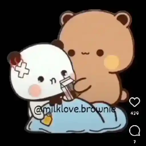 The cute love angry bubu dudu 3