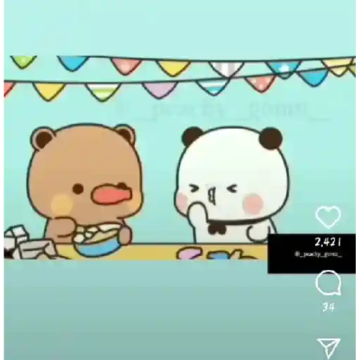 The cute love angry bubu dudu 26