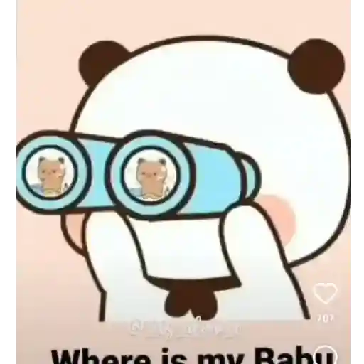 The cute love angry bubu dudu 6