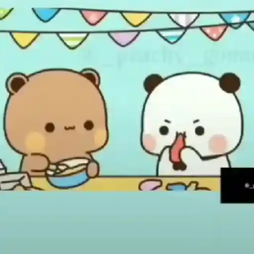 The cute love angry bubu dudu 25