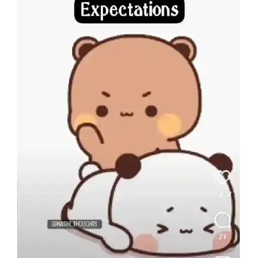 The cute love angry bubu dudu 14