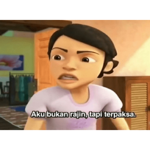 Stiker Upin Ipin💅 9