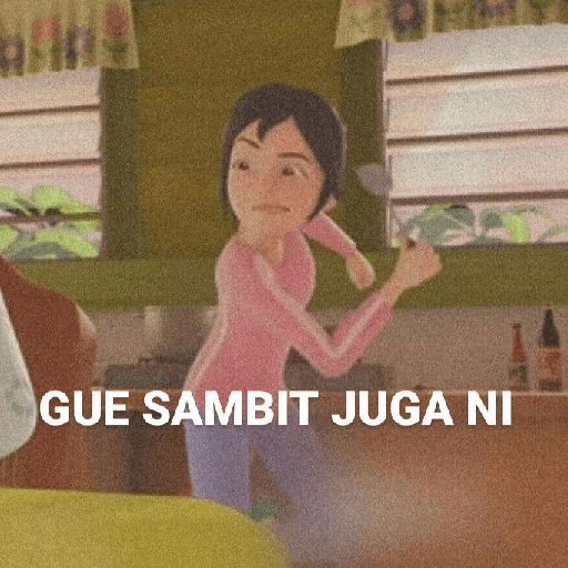 Stiker Upin Ipin💅 14
