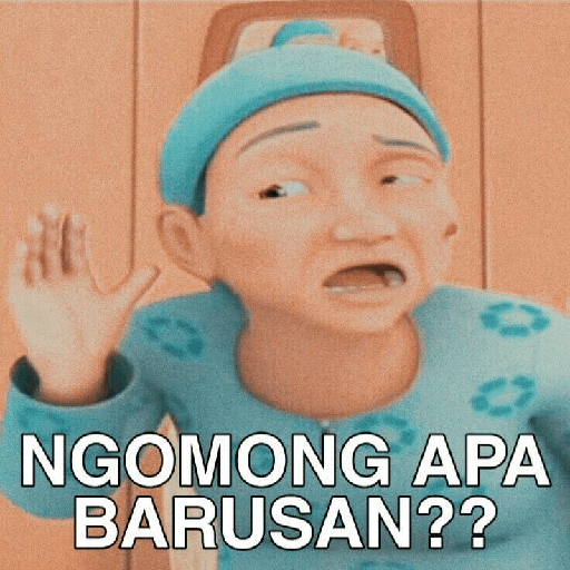 Stiker Upin Ipin💅 17