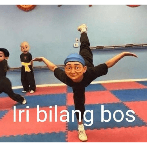Stiker Upin Ipin💅 8