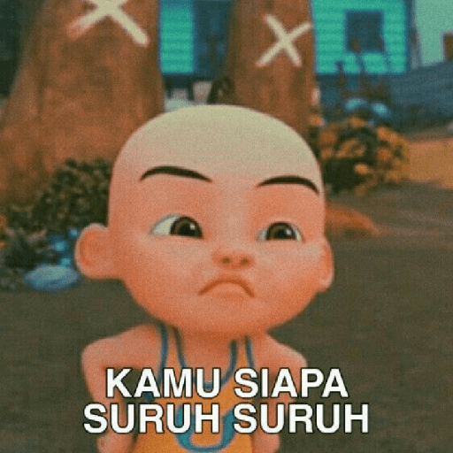 Stiker Upin Ipin💅 11