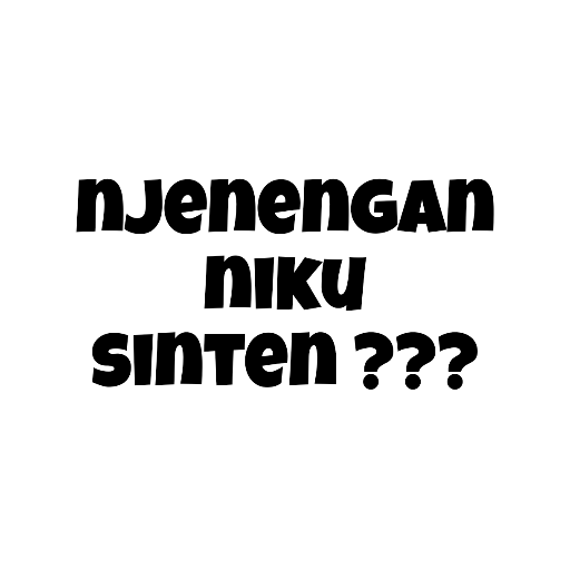 Kata kata Jowo 3