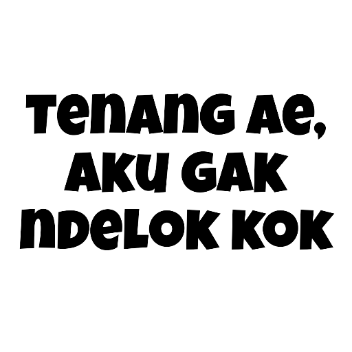 Kata kata Jowo 6