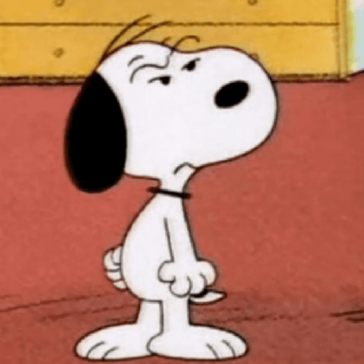 Snoopy irônico ❤️ 12