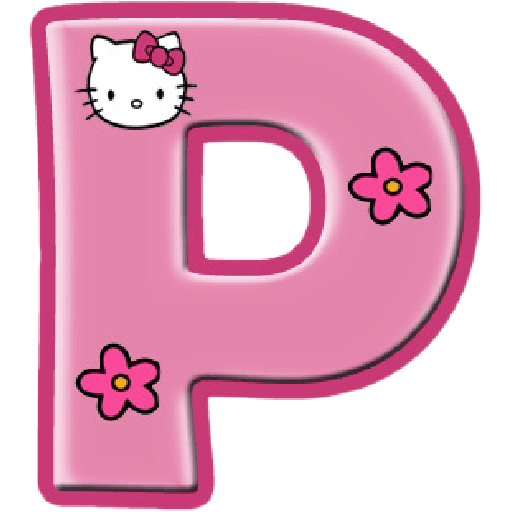 Letras Coquette Hello Kitty🎀🌸 sticker