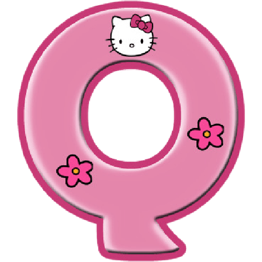 Letras Coquette Hello Kitty🎀🌸 sticker