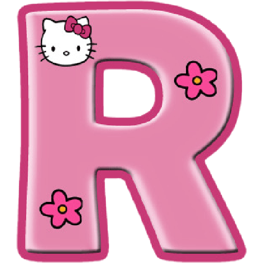 Letras Coquette Hello Kitty🎀🌸 sticker