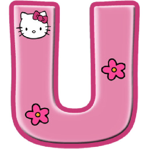 Letras Coquette Hello Kitty🎀🌸 sticker