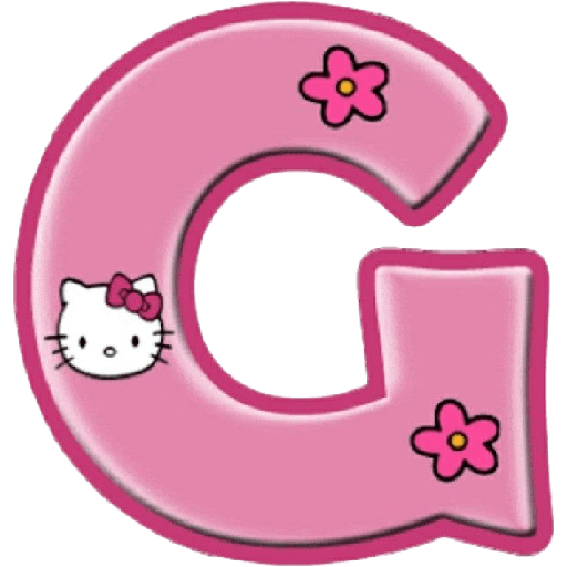 Letras Coquette Hello Kitty🎀🌸 sticker