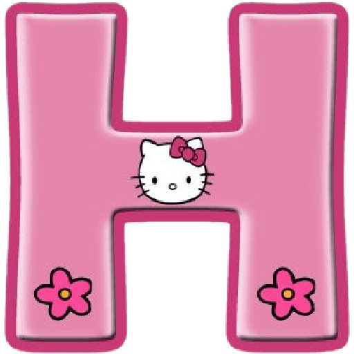 Letras Coquette Hello Kitty🎀🌸 sticker