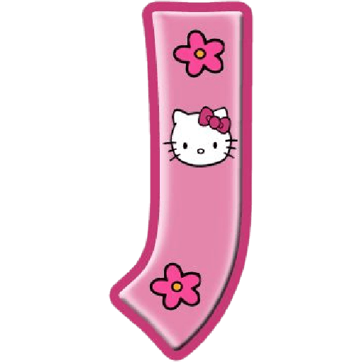 Letras Coquette Hello Kitty🎀🌸 sticker