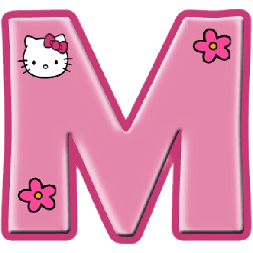 Letras Coquette Hello Kitty🎀🌸 sticker