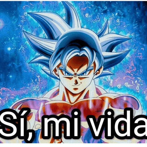 Goku fusionado cn gabriel 