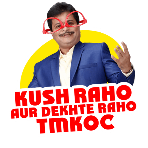 TMKOC Corona Stickers