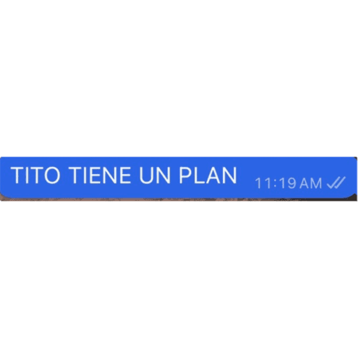 TITO TIENE UN PLAN  1