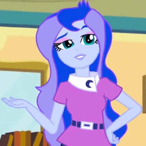Princesa luna human  11