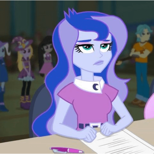 Princesa luna human  8