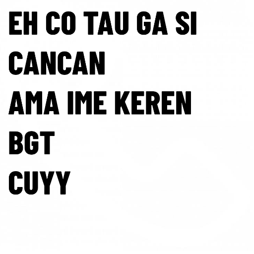 Stiker Saya 6