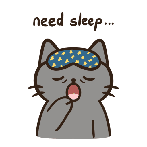 Tired cat 2