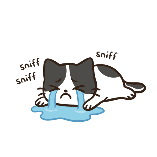 Tired cat 5