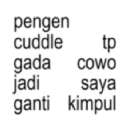 Kata kata Kimpul viral TikTok