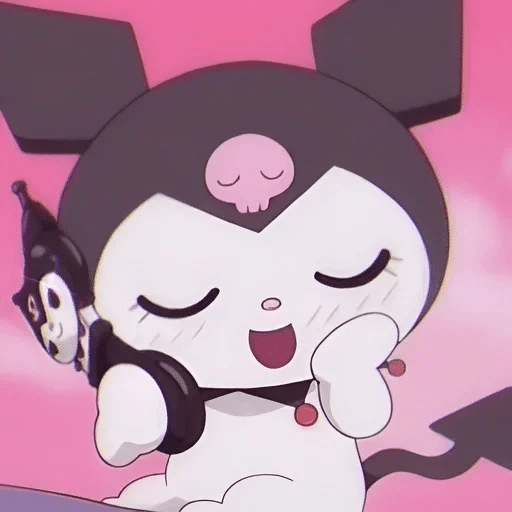 Stiker kuromi centil #4 4