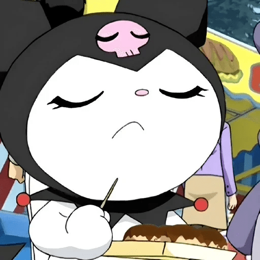 Stiker kuromi centil #4 3