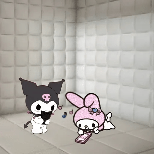 Stiker kuromi centil #4 6