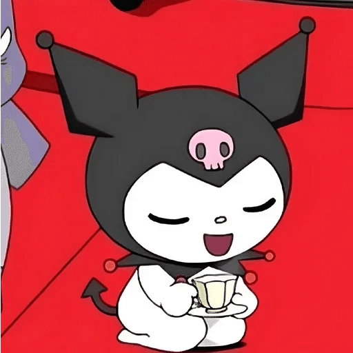 Stiker kuromi centil #4 12