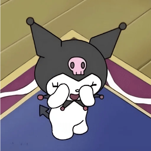 Stiker kuromi centil #4 13