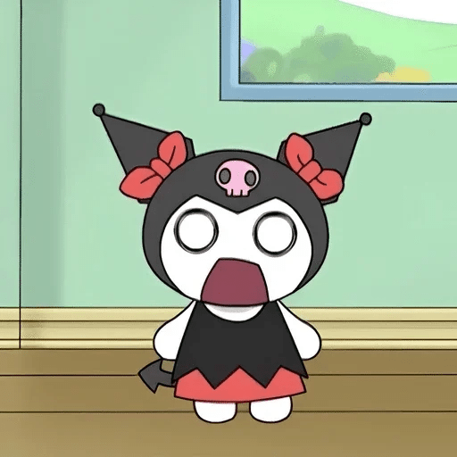 Stiker kuromi centil #4 14