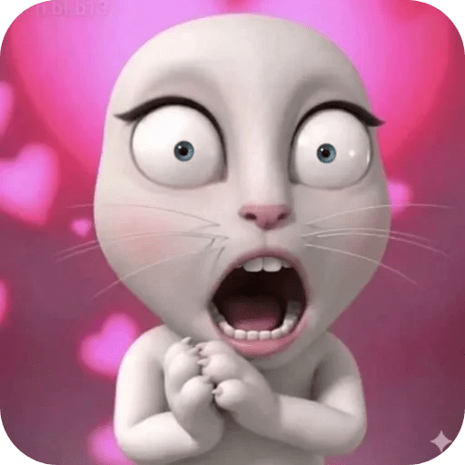 Talking angela reaction ❤ 6